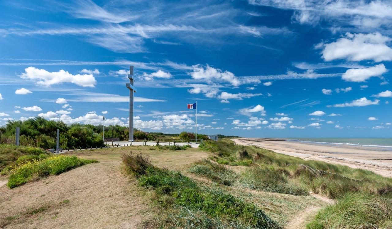 Appt Centre De Courseulles - 100M De La Plage Kültér fotó